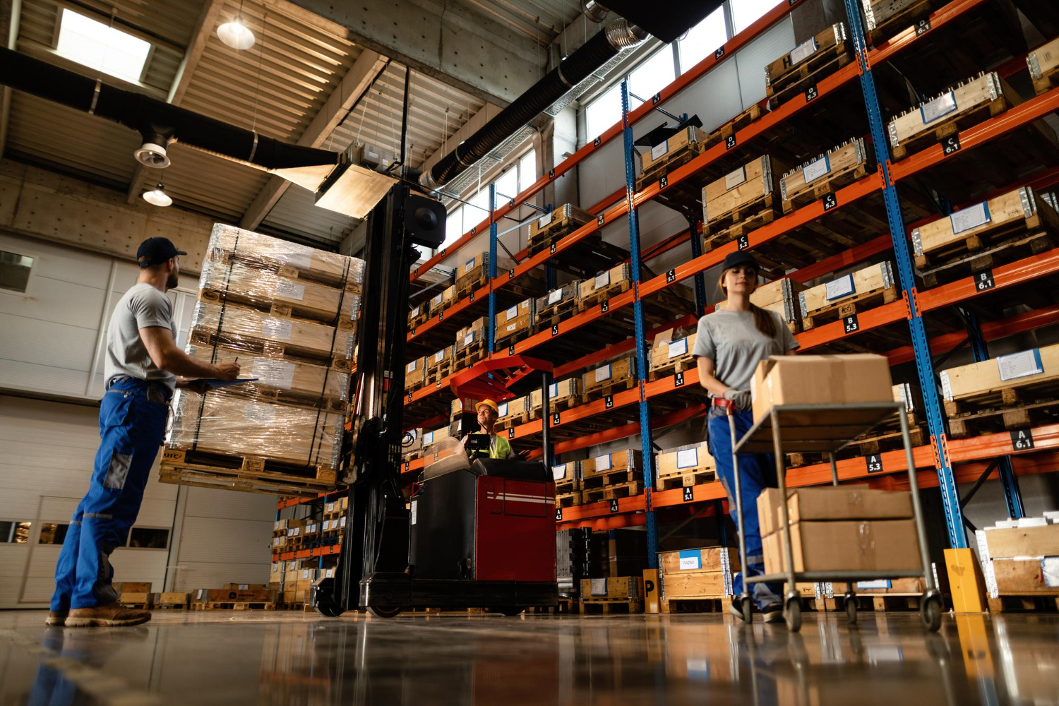 On-Demand warehousing for business storage requirements